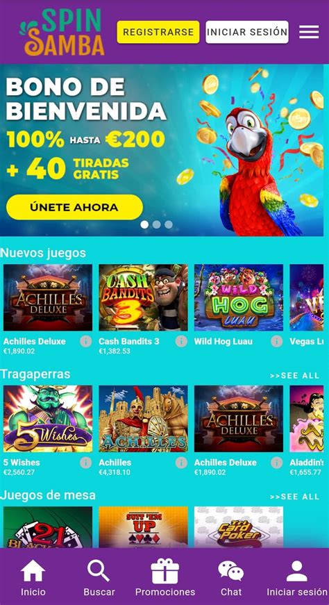 Spin Samba Casino Codigo Promocional