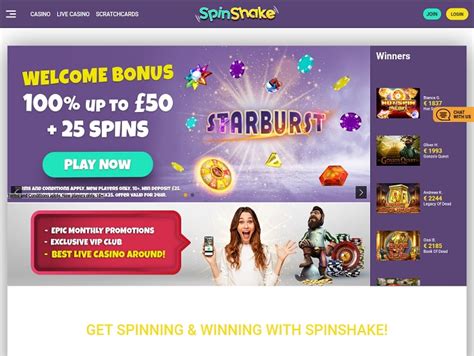 Spinshake Casino Login