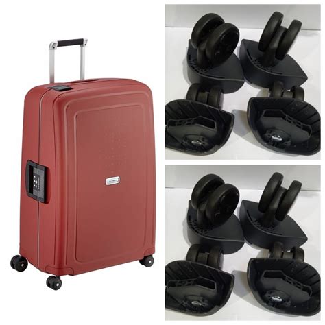 Substitucao De Roleta Valise Samsonite