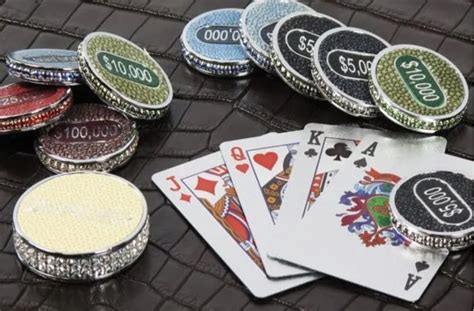 Super Diamante Fichas De Poker Hot Stamp