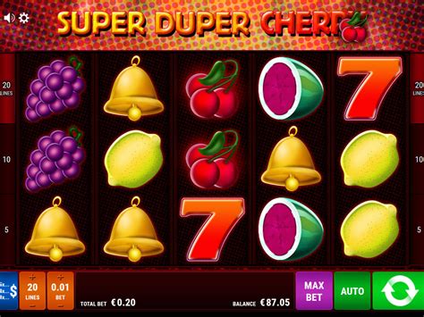 Super Duper Cherry Slot Gratis
