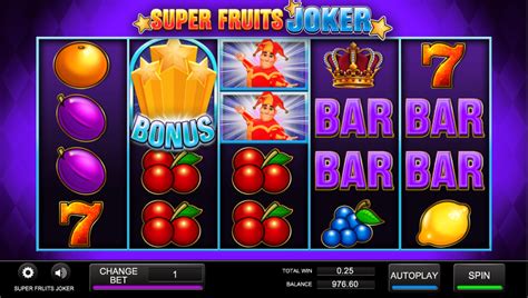 Super Fruits Joker 888 Casino