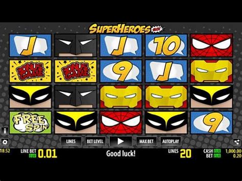 Super Heroes Slot - Play Online