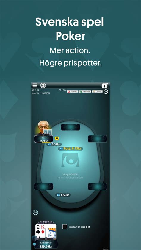 Svenska Spel App De Poker Ljud