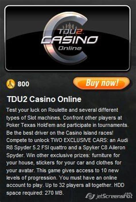 Tdu2 Casino Codigo Dlc