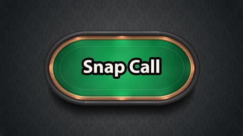 Termos De Poker Snap Call
