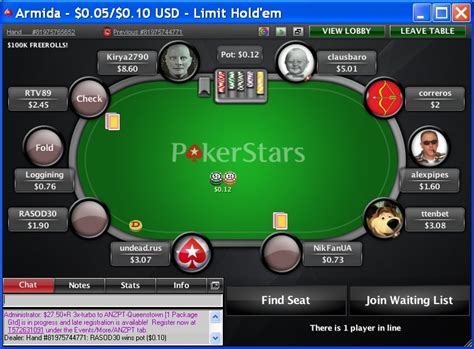 Teste De Poker Da Pokerstars Download
