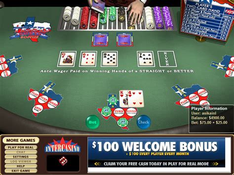 Texas Holdem Bonus Online