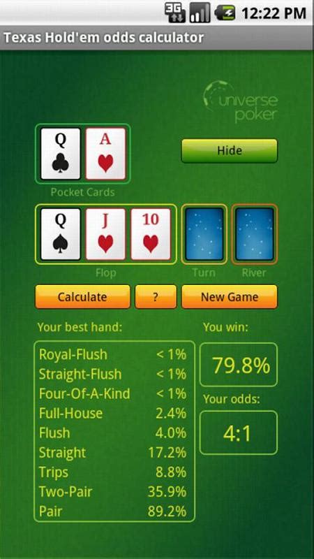 Texas Holdem Calculator Android