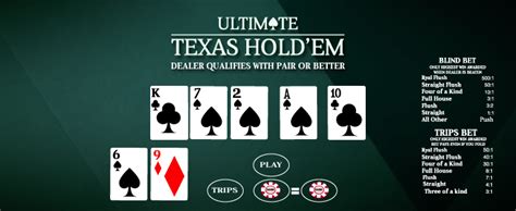 Texas Holdem Contra O Dealer De Casino