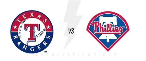 Texas Rangers vs Philadelphia Phillies pronostico MLB