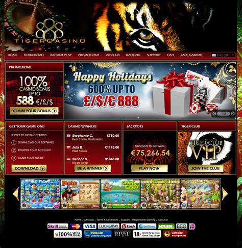 Tiger Cash 888 Casino