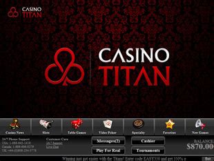 Titan Casino Bonus De Retirada