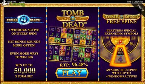 Tomb Of Dead Power 4 Slots Pokerstars