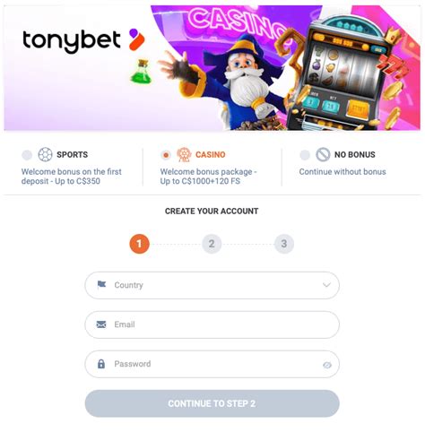 Tonybet Casino Login