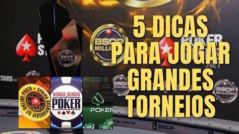 Top Torneio De Poker Dicas