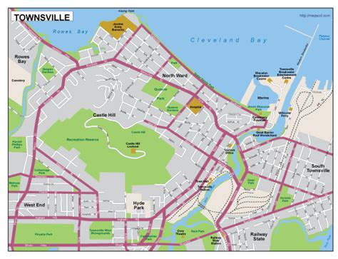 Townsville Casino Mapa