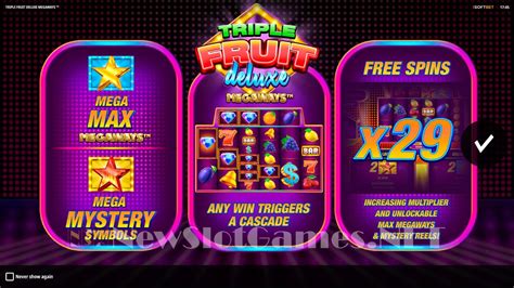 Triple Fruit Deluxe Megaways Netbet