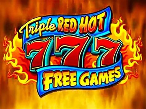 Triple Red Hot 777 Blaze
