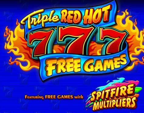 Triple Red Hot 777 Blaze
