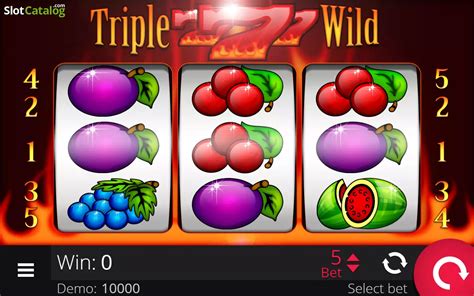 Triple Wild Seven 5 Reels Slot Gratis