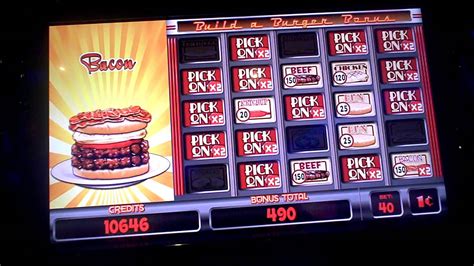 Triplo Cheeseburger Deluxe Slot Machine Online