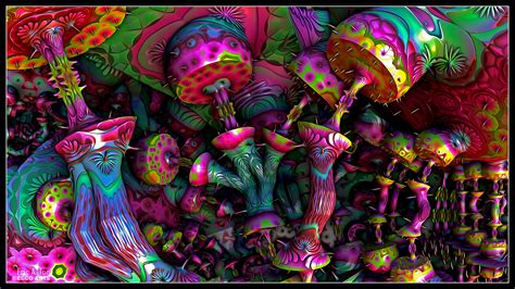 Trippy Mushrooms Blaze