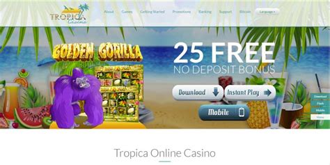 Tropica Online Casino Bonus