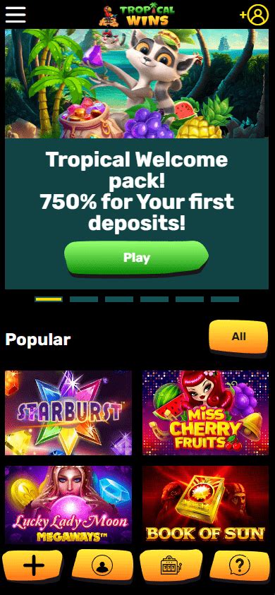 Tropical Wins Casino App