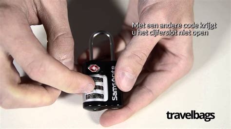 Tsa Cijferslot Instellen Xenos