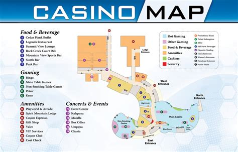 Tx Casino Mapa