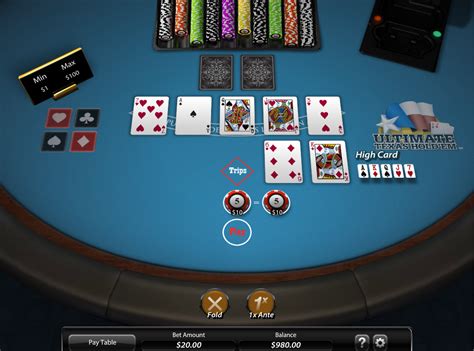 Ultimate Texas Hold Em Holland Casino