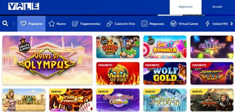 Vale Casino Online