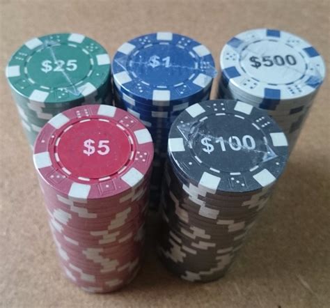 Valor De Fichas De Poker Texas Holdem