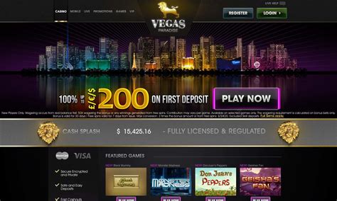 Vegasparadise Casino Bonus