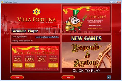 Villa Fortuna Casino Login