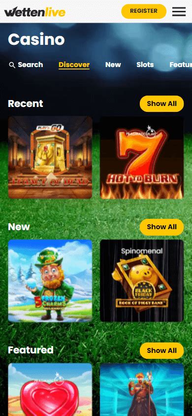 Wettenlive Casino App