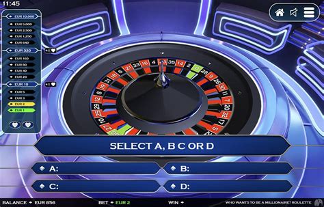 Who Wants To Be A Millionaire Roulette Blaze