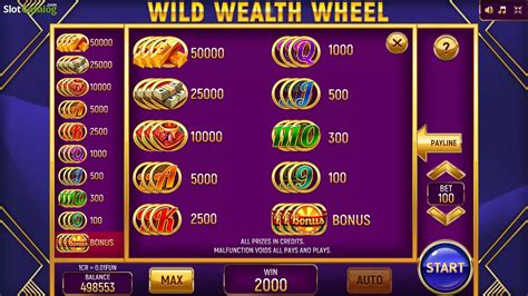 Wild Wealth Wheel 3x3 Betano