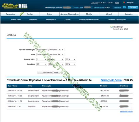 William Hill Roleta E Fixo