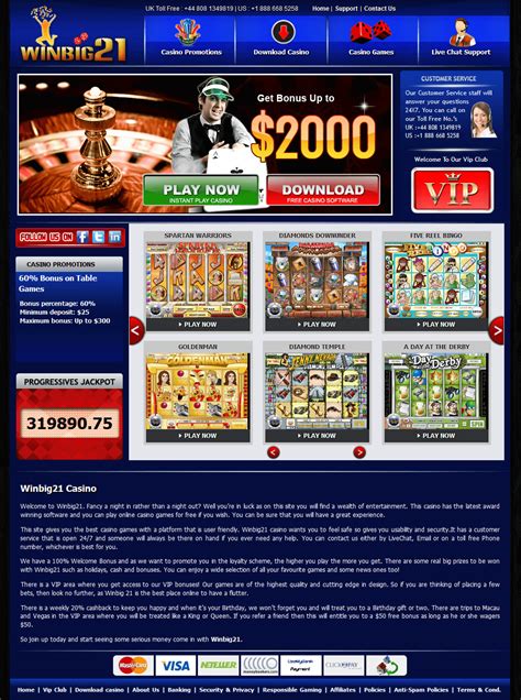 Winbig21 Casino Bonus
