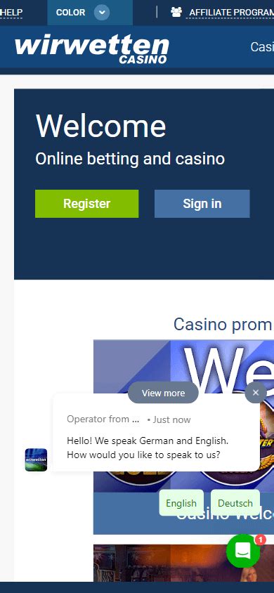 Wir Wetten Casino App