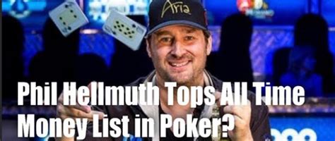 World Poker Tour All Time Money List