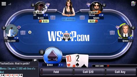 Wsop App De Poker Do Iphone